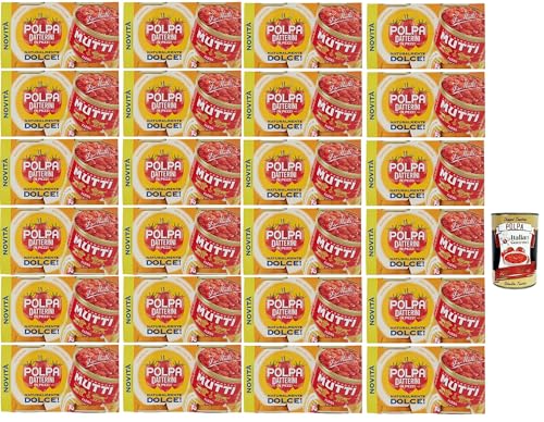 Mutti Polpa di pomodoro datterini Dolce Süßes Datterini-Tomatenmark, Tomatenpulpe Tomaten sauce 100% Italienisch 48x 300gr + Italian Gourmet polpa 400g Mutti Polpa di pomodoro datterini Dolce Süßes Datterini-Tomatenmark, Tomatenpulpe Tomaten sauce 100% Italienisch 48x 300gr + Italian Gourmet polpa 400g von Italian Gourmet E.R.