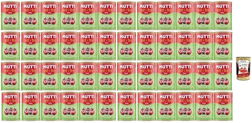 Mutti Pomodorini ciliegini Kirschtomaten Tomaten sauce 100% Italienisch, cherry tomatoes, 100% italienische Tomaten, 48x 400g + Italian Gourmet polpa 400g Mutti Pomodorini ciliegini Kirschtomaten Tomaten sauce 100% Italienisch, cherry tomatoes, 100% italienische Tomaten, 48x 400g + Italian Gourmet polpa 400g von Italian Gourmet E.R.