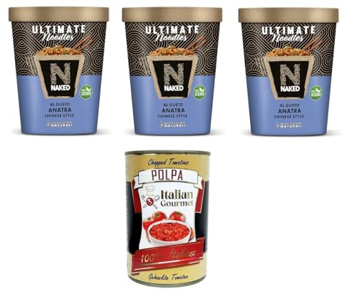 NAKED ULTIMATE Chinese style Gusto Anatra Entengeschmack nach chinesischer Art 3x 90gr + Italian Gourmet polpa 400g NAKED ULTIMATE Chinese style Gusto Anatra Entengeschmack nach chinesischer Art 3x 90gr + Italian Gourmet polpa 400g von Italian Gourmet E.R.