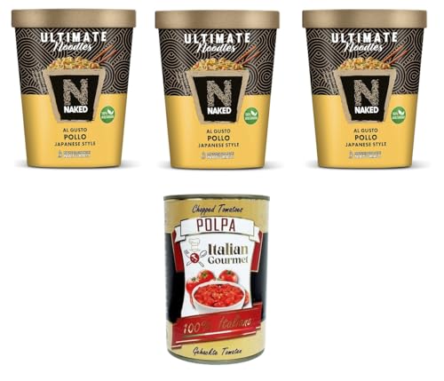 NAKED ULTIMATE Japanese style Gusto Pollo Hühnchengeschmack nach japanischer Art 3x 90gr + Italian Gourmet polpa 400g NAKED ULTIMATE Japanese style Gusto Pollo Hühnchengeschmack nach japanischer Art 3x 90gr + Italian Gourmet polpa 400g von Italian Gourmet E.R.
