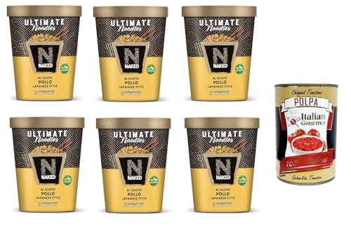 NAKED ULTIMATE Japanese style Gusto Pollo Hühnchengeschmack nach japanischer Art 6x 90gr + Italian Gourmet polpa 400g NAKED ULTIMATE Japanese style Gusto Pollo Hühnchengeschmack nach japanischer Art 6x 90gr + Italian Gourmet polpa 400g von Italian Gourmet E.R.