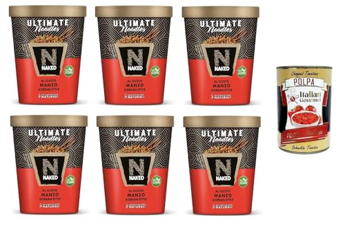 NAKED ULTIMATE Korean style Gusto Manzo Rindfleischgeschmack nach koreanischer Art 6x90gr + Italian Gourmet polpa 400g NAKED ULTIMATE Korean style Gusto Manzo Rindfleischgeschmack nach koreanischer Art 6x90gr + Italian Gourmet polpa 400g von Italian Gourmet E.R.
