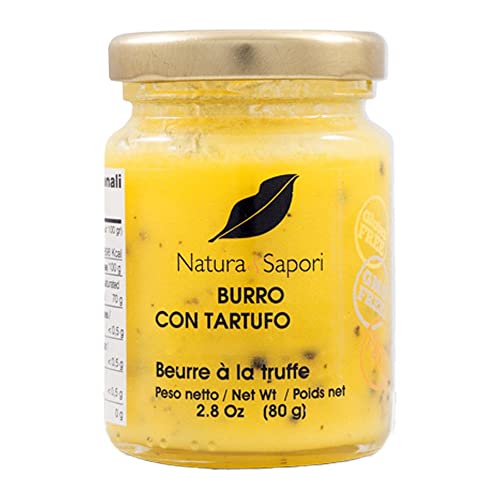 Natura e Sapori Burro al Tartufo Bianco Weiße Trüffelbutter Glutenfrei 80g von Italian Gourmet E.R.