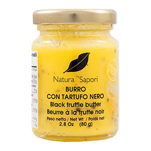 Natura e Sapori Burro al Tartufo Nero Butter Trüffelbutter Glutenfrei 80g von Italian Gourmet E.R.