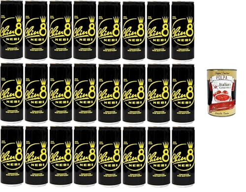 Neri Dal 1949 Chino8 Neri Chinotto per Davvero Chinotto für Wirklich,Durstlöschendes Getränk mit einzigartigem Geschmack 24x33cl + Italian Gourmet polpa 400g Neri Dal 1949 Chino8 Neri Chinotto per Davvero Chinotto für Wirklich,Durstlöschendes Getränk mit einzigartigem Geschmack 24x33cl + Italian Gourmet polpa 400g von Italian Gourmet E.R.