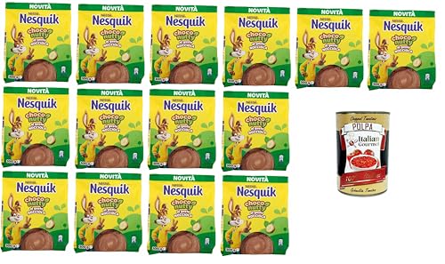 Nesquik Choconutty Mit Haselnussgeschmack 14x300gr + Italian Gourmet polpa 400g Nesquik Choconutty Mit Haselnussgeschmack 14x300gr + Italian Gourmet polpa 400g von Italian Gourmet E.R.