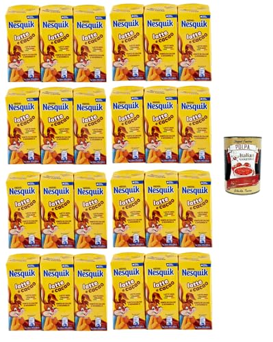Nesquik Drink Latte e Cacao Milch und Kakao 24x 180ml+ Italian Gourmet polpa 400g Nesquik Drink Latte e Cacao Milch und Kakao 24x 180ml+ Italian Gourmet polpa 400g von Italian Gourmet E.R.
