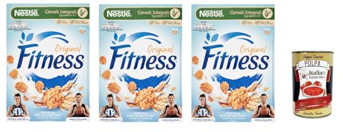 Nestlé Fitness Original Cerealien Vollkorn Weizen und Haferflocken 3x 375g + Italian Gourmet polpa 400g Nestlé Fitness Original Cerealien Vollkorn Weizen und Haferflocken 3x 375g + Italian Gourmet polpa 400g von Italian Gourmet E.R.