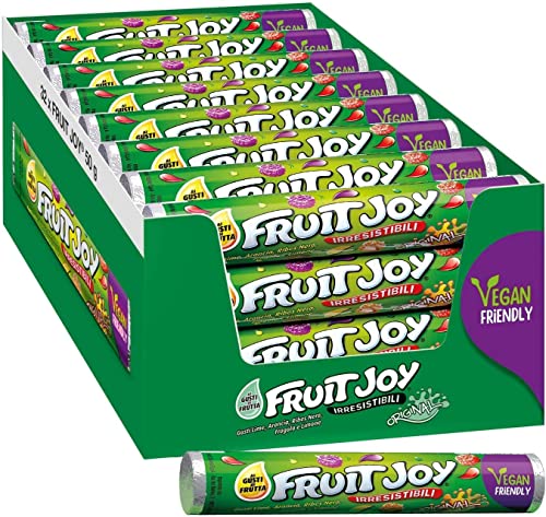 Nestlé Fruit Joy ORIGINAL Gummy Candy Vegan Friendly mit Fruchtgeschmack, 32 Tuben Nestlé Fruit Joy ORIGINAL Gummy Candy Vegan Friendly mit Fruchtgeschmack, 32 Tuben von Italian Gourmet E.R.