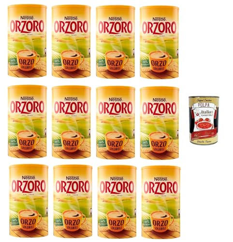 Nestle Orzoro Orzo solubile Instant lösliche Gerste Getreidekaffee kaffee 12x 200gr + Italian Gourmet polpa 400g Nestle Orzoro Orzo solubile Instant lösliche Gerste Getreidekaffee kaffee 12x 200gr + Italian Gourmet polpa 400g von Italian Gourmet E.R.