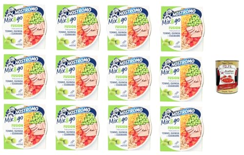 Nostromo- Mix & go Fusion Fertiggericht mit Thunfisch, Quinoa und Edamame 12x 190gr + Italian Gourmet Polpa 400g Nostromo- Mix & go Fusion Fertiggericht mit Thunfisch, Quinoa und Edamame 12x 190gr + Italian Gourmet Polpa 400g von Italian Gourmet E.R.