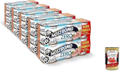 Nostromo - Natürlicher Thunfisch, 60 dosen von 65 gr. Escort -Format aus 10 Packungen. Zero Fat, bereits entwässert, bereit zu schmecken + Italian gourmet polpa 400g Nostromo - Natürlicher Thunfisch, 60 dosen von 65 gr. Escort -Format aus 10 Packungen. Zero Fat, bereits entwässert, bereit zu schmecken + Italian gourmet polpa 400g von Italian Gourmet E.R.