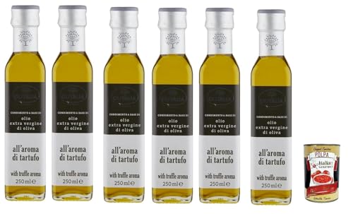 Olitalia Olio Condimento a Base di olio extra vergine di oliva all'aroma di tartufo, Extra Natives Olivenöl Trüffelgeschmack 6x 250ml + Italian Gourmet polpa 400g Olitalia Olio Condimento a Base di olio extra vergine di oliva all'aroma di tartufo, Extra Natives Olivenöl Trüffelgeschmack 6x 250ml + Italian Gourmet polpa 400g von Italian Gourmet E.R.