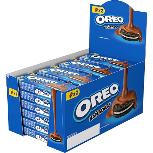 Oreo Bañadas, Kekse mit Milchschokoladenüberzug - 24 x 41 g von Oreo