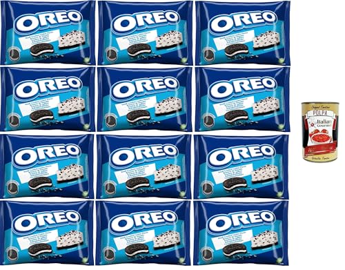 Oreo-Krümel, zerbröckelte Oreo-Originalkekse ohne Sahne, perfekte Zutat für Ihre Rezepte, 12x400 g + Italian Gourmet polpa 400g Oreo-Krümel, zerbröckelte Oreo-Originalkekse ohne Sahne, perfekte Zutat für Ihre Rezepte, 12x400 g + Italian Gourmet polpa 400g von Italian Gourmet E.R.