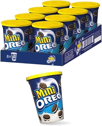 Oreo Mini, kleine Kekse mit Vanillecreme - 8x115g Oreo Mini, kleine Kekse mit Vanillecreme - 8x115g von Italian Gourmet E.R.