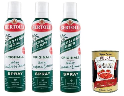 Original Natives Olivenöl Extra Spray 3x 200 ml + Italian Gourmet polpa 400g Original Natives Olivenöl Extra Spray 3x 200 ml + Italian Gourmet polpa 400g von Italian Gourmet E.R.