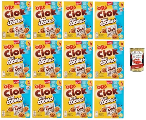 Oro Saiwa- Oro Ciock MiniCoockies Mini-Schokoladenkekse 12x 160gr + Italian Gourmet polpa 400g Oro Saiwa- Oro Ciock MiniCoockies Mini-Schokoladenkekse 12x 160gr + Italian Gourmet polpa 400g von Italian Gourmet E.R.