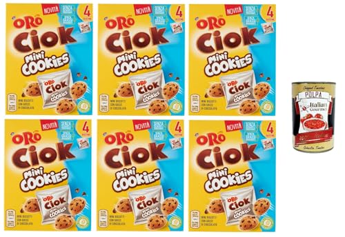 Oro Saiwa- Oro Ciock MiniCoockies Mini-Schokoladenkekse 6x 160gr + Italian Gourmet polpa 400g Oro Saiwa- Oro Ciock MiniCoockies Mini-Schokoladenkekse 6x 160gr + Italian Gourmet polpa 400g von Italian Gourmet E.R.