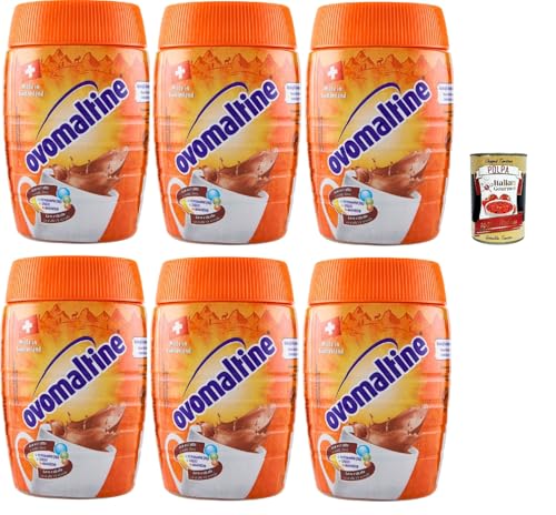 Ovomaltine Preparato Solubile, Malzhaltiges Getränkepulver Kakaogeschmackl, Kakaopulver, 6x 400g + Italian Gourmet polpa 400g Ovomaltine Preparato Solubile, Malzhaltiges Getränkepulver Kakaogeschmackl, Kakaopulver, 6x 400g + Italian Gourmet polpa 400g von Italian Gourmet E.R.