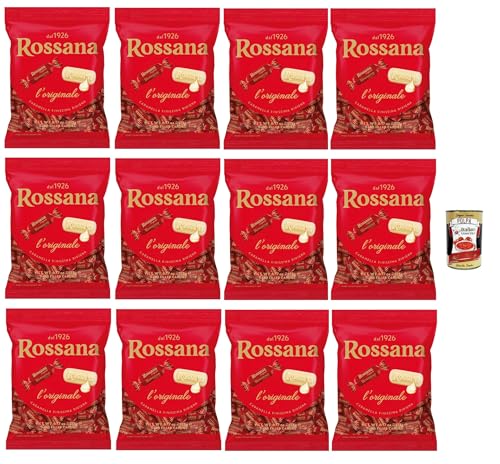 PERUGINA Rossana Caramelle con ripieno cremoso e unico, Süßigkeiten mit cremige und einzigartige Füllung italien lollies Bonbons Beutel 12x 194g + Italian Gourmet polpa 400g PERUGINA Rossana Caramelle con ripieno cremoso e unico, Süßigkeiten mit cremige und einzigartige Füllung italien lollies Bonbons Beutel 12x 194g + Italian Gourmet polpa 400g von Italian Gourmet E.R.