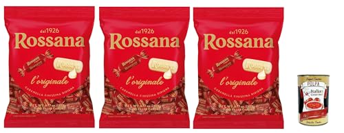 PERUGINA Rossana Caramelle con ripieno cremoso e unico, Süßigkeiten mit cremige und einzigartige Füllung italien lollies Bonbons Beutel 3x 194g + Italian Gourmet polpa 400g PERUGINA Rossana Caramelle con ripieno cremoso e unico, Süßigkeiten mit cremige und einzigartige Füllung italien lollies Bonbons Beutel 3x 194g + Italian Gourmet polpa 400g von Italian Gourmet E.R.