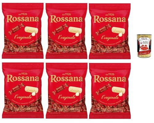 PERUGINA Rossana Caramelle con ripieno cremoso e unico, Süßigkeiten mit cremige und einzigartige Füllung italien lollies Bonbons Beutel 6x 194g + Italian Gourmet polpa 400g PERUGINA Rossana Caramelle con ripieno cremoso e unico, Süßigkeiten mit cremige und einzigartige Füllung italien lollies Bonbons Beutel 6x 194g + Italian Gourmet polpa 400g von Italian Gourmet E.R.