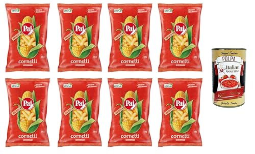 Pai I Cornetti Gusto Formaggio Cotti al forno Im Ofen gebackene Croissants mit Käsegeschmack 8x125gr + Italian Gourmet polpa 400g Pai I Cornetti Gusto Formaggio Cotti al forno Im Ofen gebackene Croissants mit Käsegeschmack 8x125gr + Italian Gourmet polpa 400g von Italian Gourmet E.R.