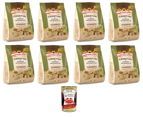 Panealba Crostini Integrali Multipack Vollkorn-Crostini 8x168gr + Italian Gourmet polpa 400g Panealba Crostini Integrali Multipack Vollkorn-Crostini 8x168gr + Italian Gourmet polpa 400g von Italian Gourmet E.R.