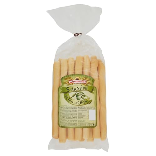 Panealba Stiratini Olio di Oliva Salziger Snack mit Olivenöl 150g Packung Panealba Stiratini Olio di Oliva Salziger Snack mit Olivenöl 150g Packung von Italian Gourmet E.R.