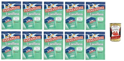 Paneangeli Vanillina - Pulverförmiges Aroma für Gebackene Desserts und Kuchen 10x 6 Beutel à 0,5g + Italian Gourmet polpa 400g Paneangeli Vanillina - Pulverförmiges Aroma für Gebackene Desserts und Kuchen 10x 6 Beutel à 0,5g + Italian Gourmet polpa 400g von Italian Gourmet E.R.