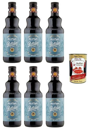 Pantaleo Olio Extravergine di Oliva IGP Olio di Puglia Natives Olivenöl Extra g.g.A. Öl aus Apulien 6x500ml+ Italian Gourmet polpa 400g Pantaleo Olio Extravergine di Oliva IGP Olio di Puglia Natives Olivenöl Extra g.g.A. Öl aus Apulien 6x500ml+ Italian Gourmet polpa 400g von Italian Gourmet E.R.