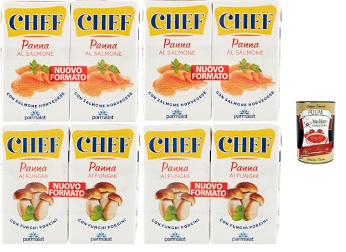 Parmalat Chef Besciamella Klassisches Bechamel Sauce zum Kochen 3x 200ml natürliche Zutaten bereit zum Kochen + Italian Gourmet polpa 400g Parmalat Chef Besciamella Klassisches Bechamel Sauce zum Kochen 3x 200ml natürliche Zutaten bereit zum Kochen + Italian Gourmet polpa 400g von Italian Gourmet E.R.
