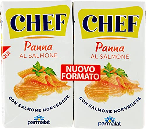 Parmalat Panna Chef al Salmone Sahne Kochcreme creme mit Lachs 2x125ml Parmalat Panna Chef al Salmone Sahne Kochcreme creme mit Lachs 2x125ml von Italian Gourmet E.R.