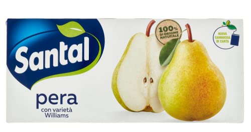 Parmalat Santàl Pera Birnensaft Fruchtsaft Erfrischungsgetränk Erfrischendes Getränk Brik 3x200ml von Italian Gourmet E.R.