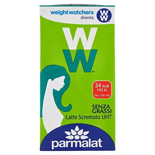 Parmalat Weight Watchers Latte Scremato UHT-Magermilch Fettfrei Haltbare Milch Tetrapak 500ml Parmalat Weight Watchers Latte Scremato UHT-Magermilch Fettfrei Haltbare Milch Tetrapak 500ml von Italian Gourmet E.R.