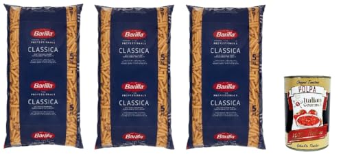Pasta Sedani Rigati Ristorante Nr. 94 italienisch Nudeln 3x 5kg pack Catering Foodservice + Italian Gourmet polpa Pasta Sedani Rigati Ristorante Nr. 94 italienisch Nudeln 3x 5kg pack Catering Foodservice + Italian Gourmet polpa von Italian Gourmet E.R.