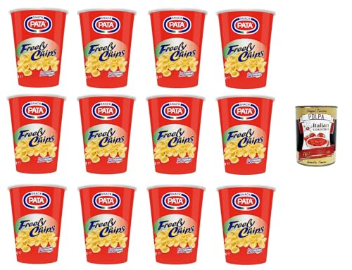 Pata Freely Chips Lo scrocchio che stuzzica Das Knarren, das neckt 12x 35gr + Italian Gourmet Polpa 400g Pata Freely Chips Lo scrocchio che stuzzica Das Knarren, das neckt 12x 35gr + Italian Gourmet Polpa 400g von Italian Gourmet E.R.