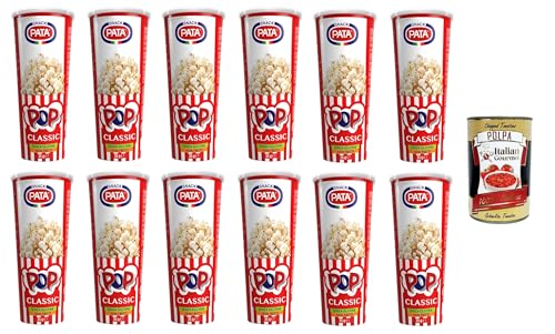 Pata Pop Classic- Popcorn Non fritti Nicht frittiertes Popcorn 12x35gr + Italian Gourmet Polpa 400g Pata Pop Classic- Popcorn Non fritti Nicht frittiertes Popcorn 12x35gr + Italian Gourmet Polpa 400g von Italian Gourmet E.R.