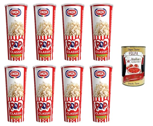 Pata Pop Classic- Popcorn Non fritti Nicht frittiertes Popcorn 8x35gr + Italian Gourmet Polpa 400g Pata Pop Classic- Popcorn Non fritti Nicht frittiertes Popcorn 8x35gr + Italian Gourmet Polpa 400g von Italian Gourmet E.R.