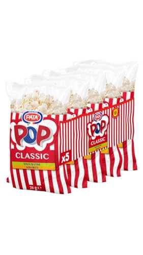 Pata Snack- 3x Multipack Nastrato Pop Corn Multipack aufgeklebtes Popcorn 5x20gr + Italian Gourmet polpa 400g Pata Snack- 3x Multipack Nastrato Pop Corn Multipack aufgeklebtes Popcorn 5x20gr + Italian Gourmet polpa 400g von Italian Gourmet E.R.