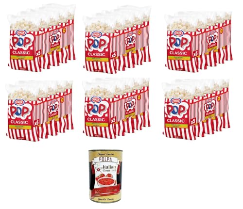 Pata Snack- 6x Multipack Nastrato Pop Corn Multipack aufgeklebtes Popcorn 5x20gr + Italian Gourmet polpa 400g Pata Snack- 6x Multipack Nastrato Pop Corn Multipack aufgeklebtes Popcorn 5x20gr + Italian Gourmet polpa 400g von Italian Gourmet E.R.