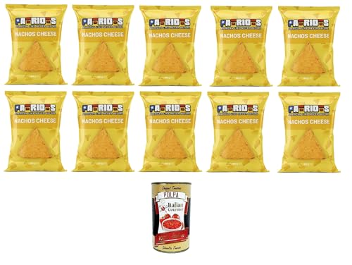 Patriots Nachos Cheese, Käse-Nachos 10x60gr + Italian Gourmet polpa 400g Patriots Nachos Cheese, Käse-Nachos 10x60gr + Italian Gourmet polpa 400g von Italian Gourmet E.R.