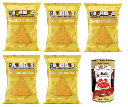 Patriots Nachos Cheese, Käse-Nachos 5x60gr + Italian Gourmet polpa 400g Patriots Nachos Cheese, Käse-Nachos 5x60gr + Italian Gourmet polpa 400g von Italian Gourmet E.R.