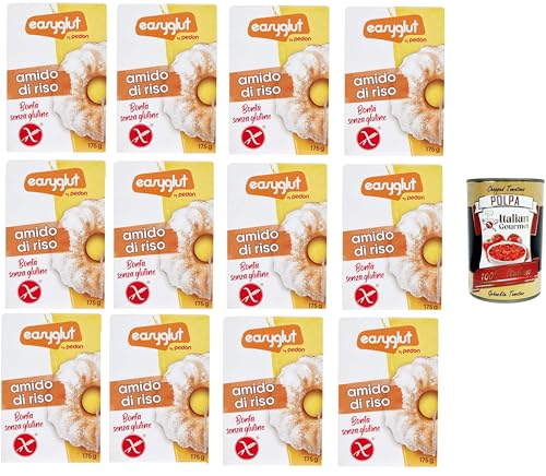 Pedon Easyglut Amido di Riso Reisstärke 12x175 gr+Italian Gourmet Polpa di Pomodoro 400gr Pedon Easyglut Amido di Riso Reisstärke 12x175 gr+Italian Gourmet Polpa di Pomodoro 400gr von Italian Gourmet E.R.