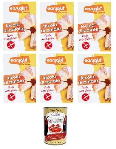 Pedon Easyglut Fecola di Patate Pedon Easyglut Kartoffelstärke 6x250gr +Italian Gourmet Polpa di Pomodoro 400gr Pedon Easyglut Fecola di Patate Pedon Easyglut Kartoffelstärke 6x250gr +Italian Gourmet Polpa di Pomodoro 400gr von Italian Gourmet E.R.