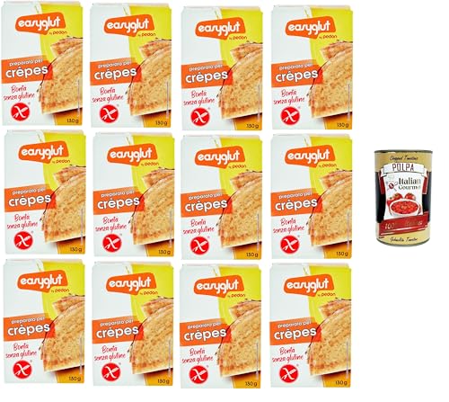 Pedon Easyglut preparato per crèpes senza glutine Zubereitung für glutenfreie Crèpes 12x 130gr +Italian Gourmet Polpa di Pomodoro 400gr Pedon Easyglut preparato per crèpes senza glutine Zubereitung für glutenfreie Crèpes 12x 130gr +Italian Gourmet Polpa di Pomodoro 400gr von Italian Gourmet E.R.