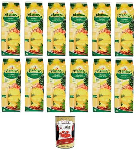 Pfanner Nettare auf Basis von Ananas-Succo-Konzentrat 12x2lt+ Italian Gourmet polpa 400g Pfanner Nettare auf Basis von Ananas-Succo-Konzentrat 12x2lt+ Italian Gourmet polpa 400g von Italian Gourmet E.R.