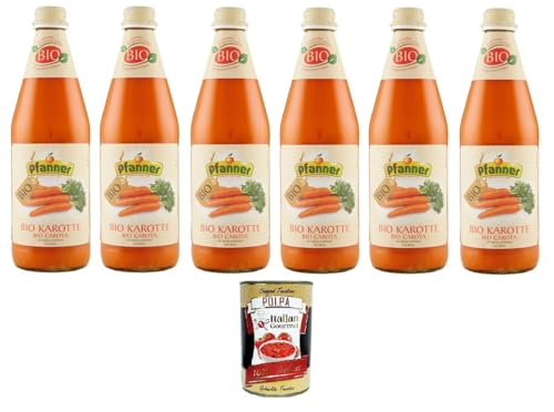 Pfanner Succo 100% di Carota Karottensaft 6x 500ml + Italian Gourmet polpa 400g Pfanner Succo 100% di Carota Karottensaft 6x 500ml + Italian Gourmet polpa 400g von Italian Gourmet E.R.