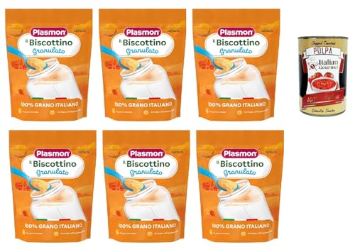 Plasmon Biscottino Granulato, dal 6° mese, 100% grano italiano 6x 350 g + Italian Gourmet polpa 400g Plasmon Biscottino Granulato, dal 6° mese, 100% grano italiano 6x 350 g + Italian Gourmet polpa 400g von Italian Gourmet E.R.
